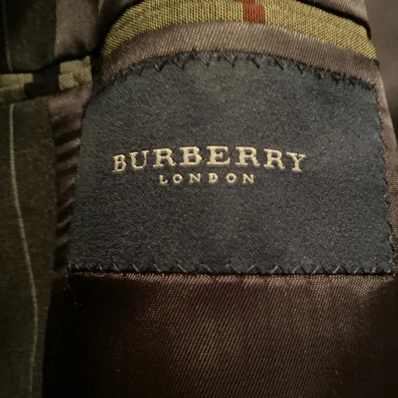 Men’s Vintage Burberry Wool Sport Coat - Picture 2 of 4